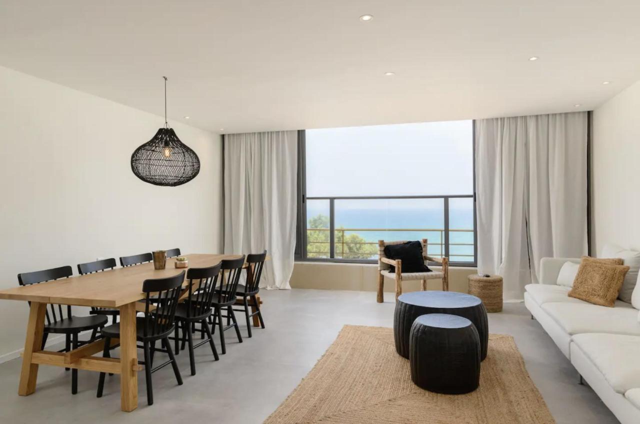 Stylish & Spacious 3 Bedroom Apartment By The Sea Netanya Exterior foto